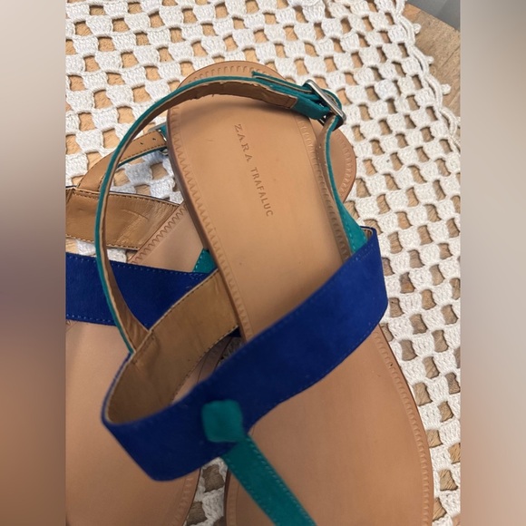 Zara Trafaluc Multicolor sandals, Size 40(9) - Picture 5 of 7